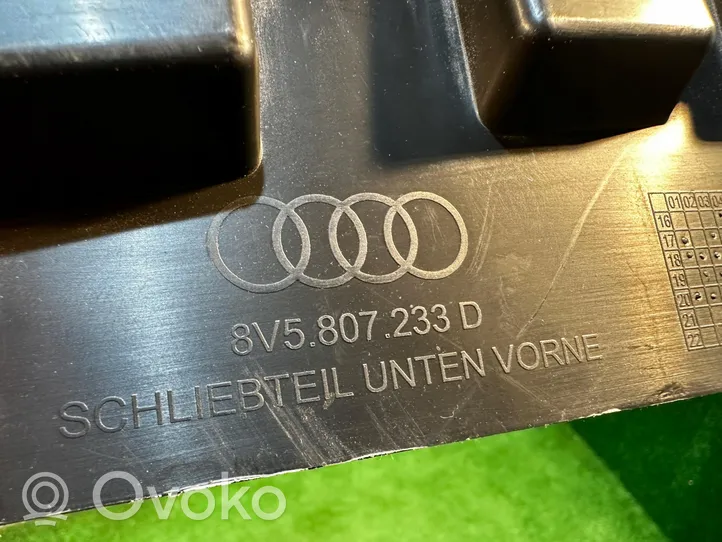 Audi A3 S3 8V Osłona pod zderzak przedni / Absorber 8V5807233D