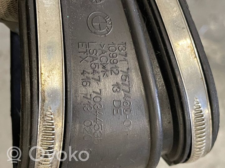 BMW 6 F12 F13 Część rury dolotu powietrza 7577460