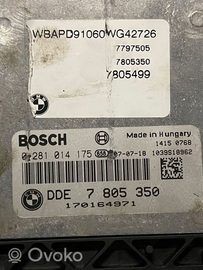 BMW X3 E83 Kit centralina motore ECU e serratura 7805350