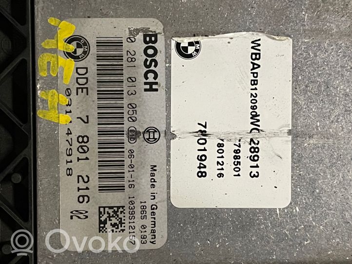 BMW X3 E83 Kit centralina motore ECU e serratura 7801216