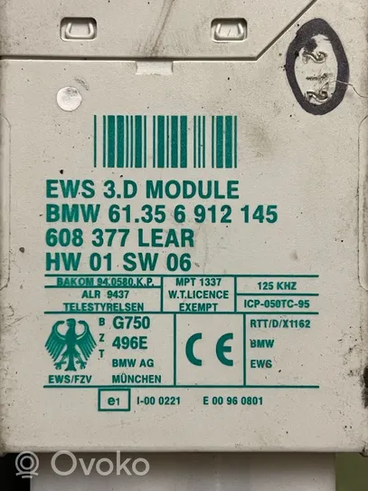 BMW Z3 E36 Steuergerät Wegfahrsperre 61356912145