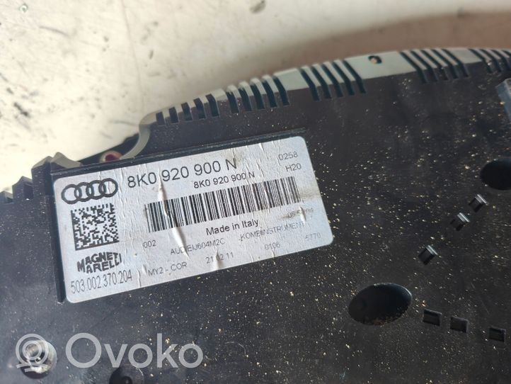 Audi A4 S4 B8 8K Nopeusmittari (mittaristo) 8K0920900N