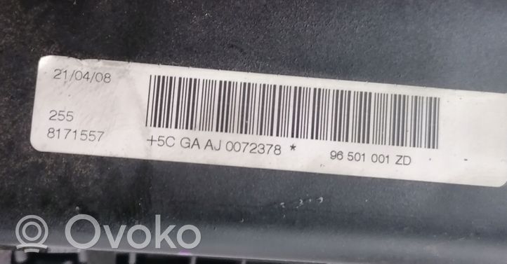 Peugeot 207 CC Poduszka powietrzna Airbag chroniąca kolana 96501001ZD