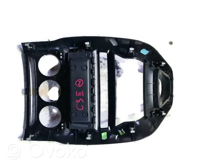 Citroen C3 Console centrale, commande chauffage/clim 96841605