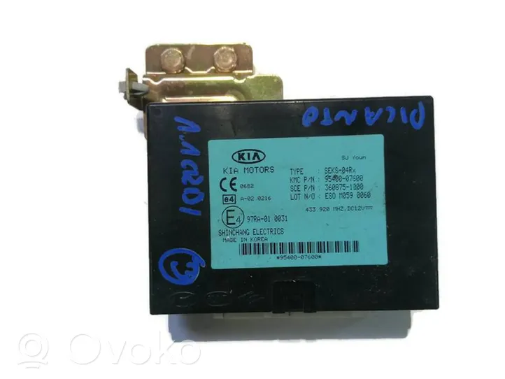 KIA Picanto Module confort 9540007600