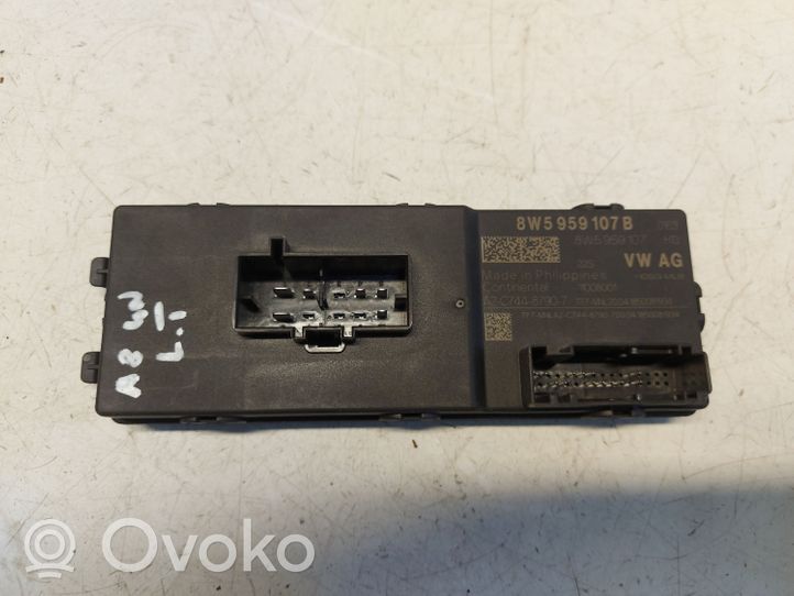 Audi A8 S8 D5 Sterownik / Moduł elektrycznej klapy tylnej / bagażnika 8W5959107B