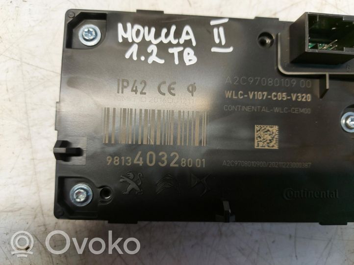 Opel Mokka B Modulo di ricarica wireless 981340328001