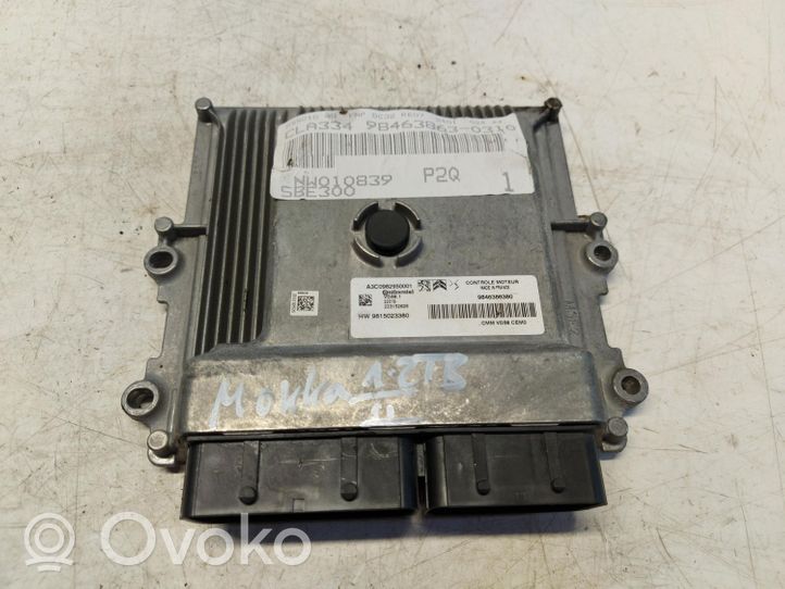 Opel Mokka B Centralina/modulo motore ECU 9846386380