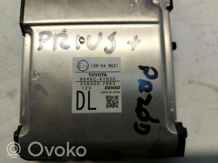 Toyota Prius+ (ZVW40) Telecamera per parabrezza 8646C-47050