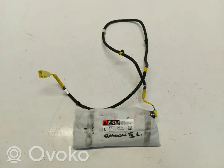 Nissan Qashqai J12 Poduszka powietrzna Airbag fotela 985h16ua0b