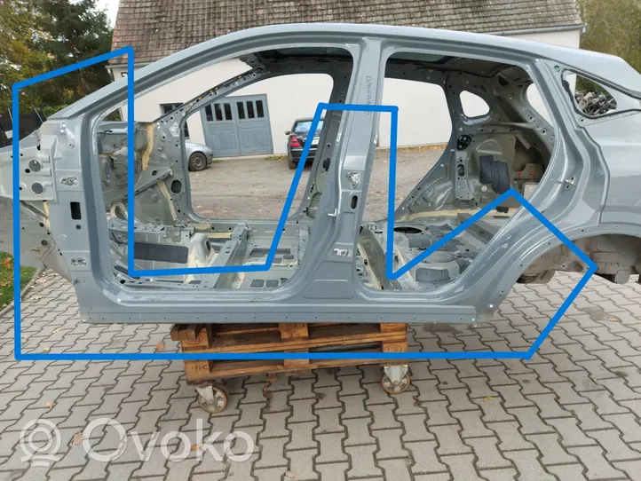 Nissan Qashqai J12 Słupek środkowy 