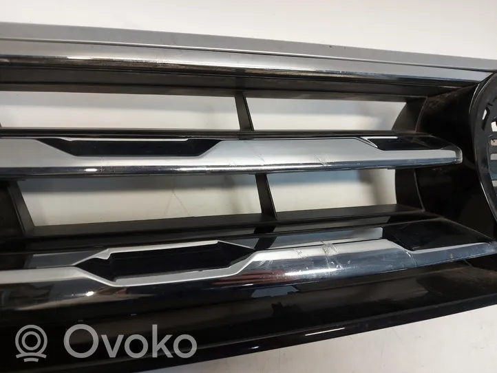 Volkswagen Tiguan Allspace Front bumper upper radiator grill 5NN853653