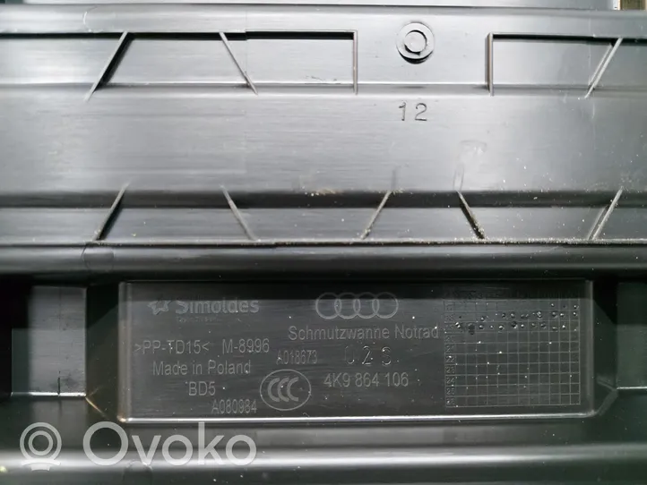 Audi A6 S6 C8 4K Tavaratilan säilytyslokero 4K9864106