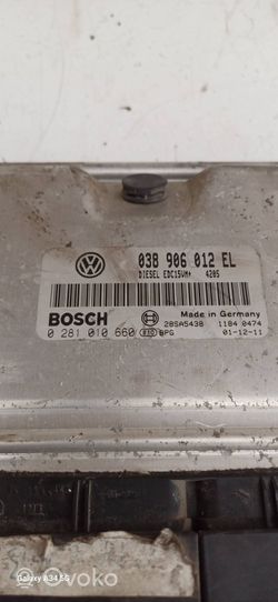 Volkswagen Polo Moottorin ohjainlaite/moduuli 038906012EL