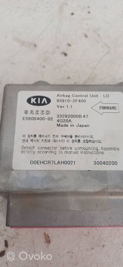 KIA Cerato Module de contrôle airbag 959102F400