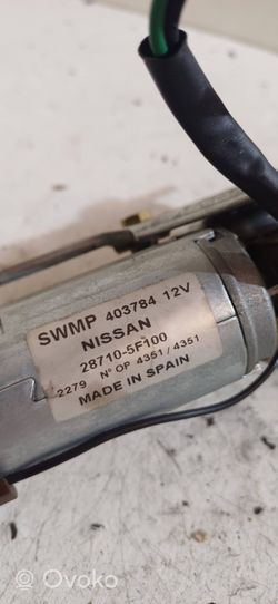 Nissan Micra Takalasinpyyhkimen moottori 287105F100