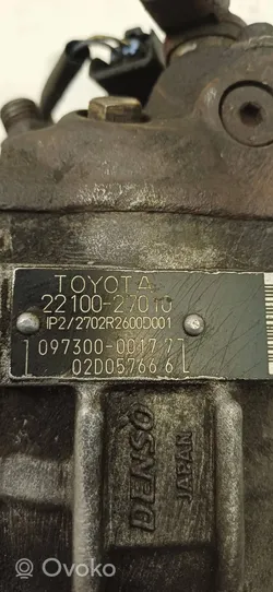 Toyota Corolla E120 E130 Pompa wtryskowa wysokiego ciśnienia 2210027010