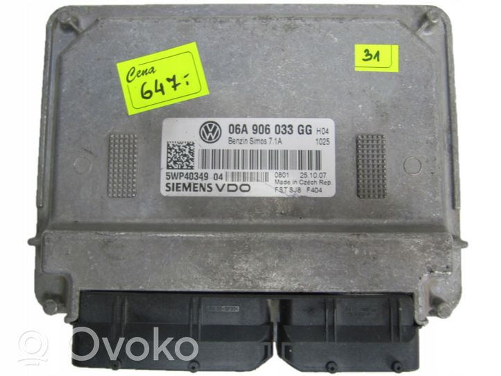 Volkswagen Golf IV Variklio valdymo blokas 06A906033GG