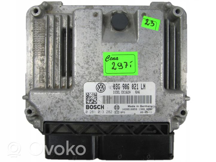 Seat Altea Sterownik / Moduł ECU 0281013282