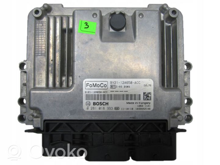 Ford Fiesta Calculateur moteur ECU 0281018993