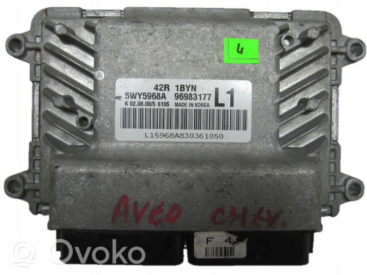 Chevrolet Aveo Sterownik / Moduł ECU 96983177