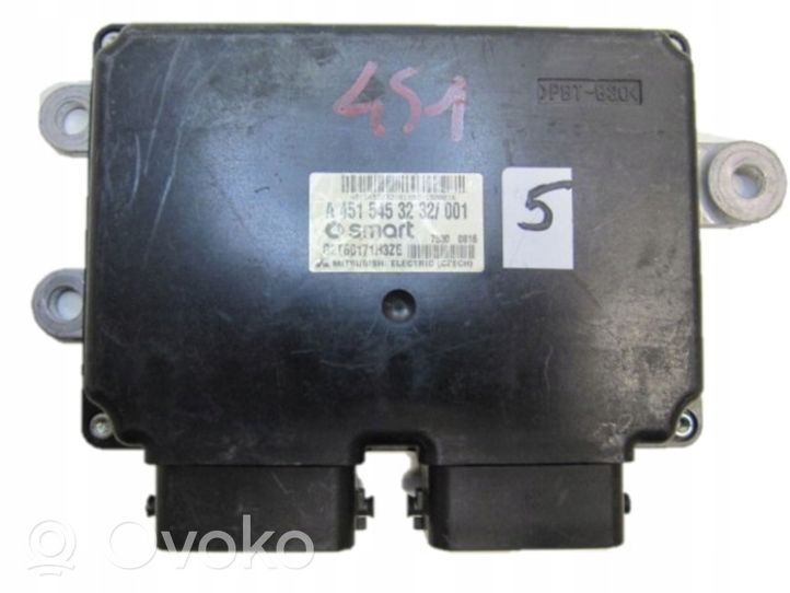 Smart ForTwo II Calculateur moteur ECU A4515453232