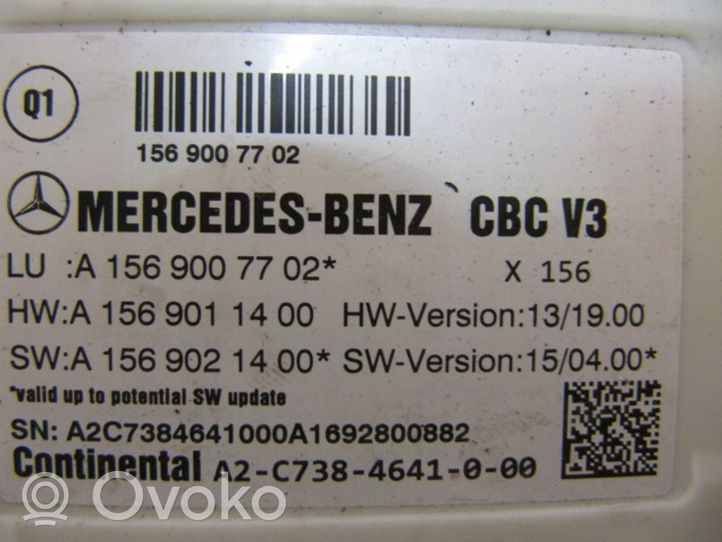 Mercedes-Benz GLA W156 Centralina BSM A1569007702