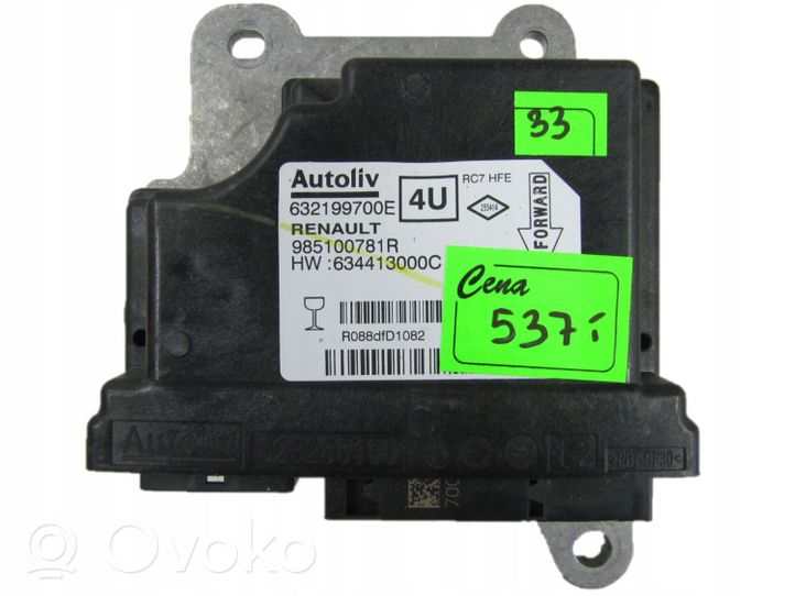 Renault Kadjar Airbag control unit/module 632199700E