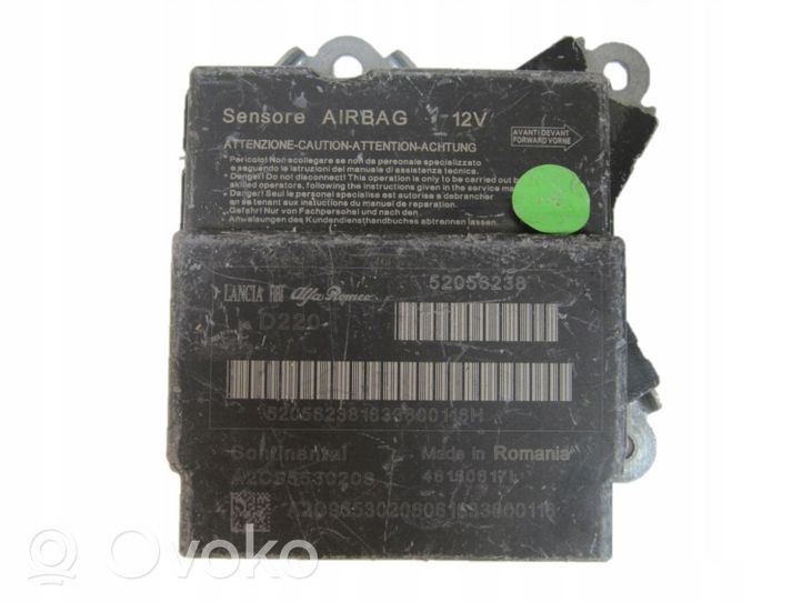 Fiat 500 Module de contrôle airbag A2C95530206