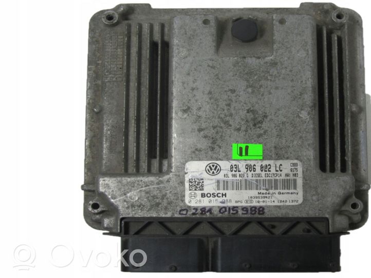 Volkswagen Scirocco Sterownik / Moduł ECU 0281015988