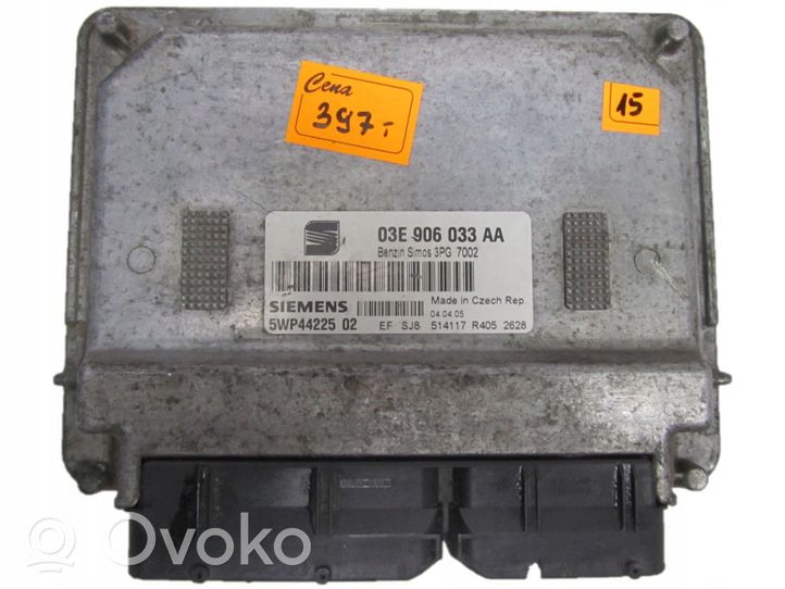 Seat Ibiza III (6L) Sterownik / Moduł ECU 03E906033AA