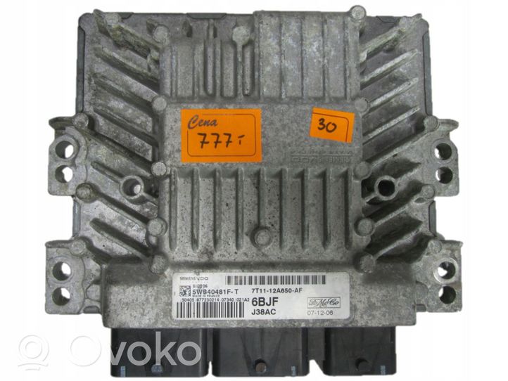 Ford Transit -  Tourneo Connect Sterownik / Moduł ECU 5WS40481FT