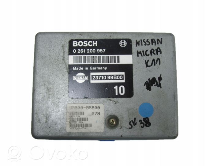 Nissan Micra Sterownik / Moduł ECU 0261200957