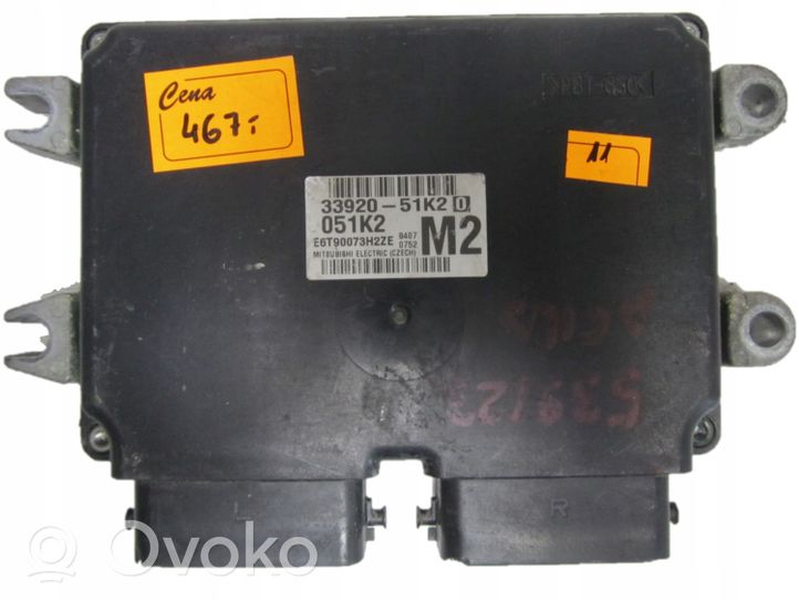 Opel Agila A Sterownik / Moduł ECU 3392051K2