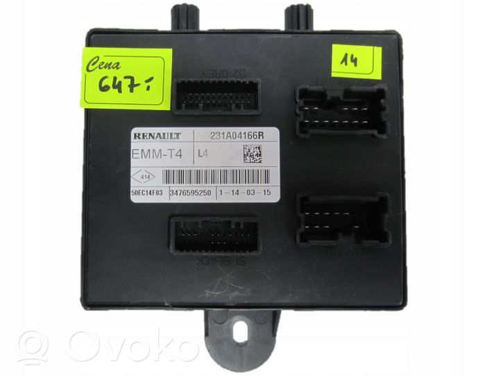 Renault Twingo III Sterownik / Moduł ECU 231A04166RE