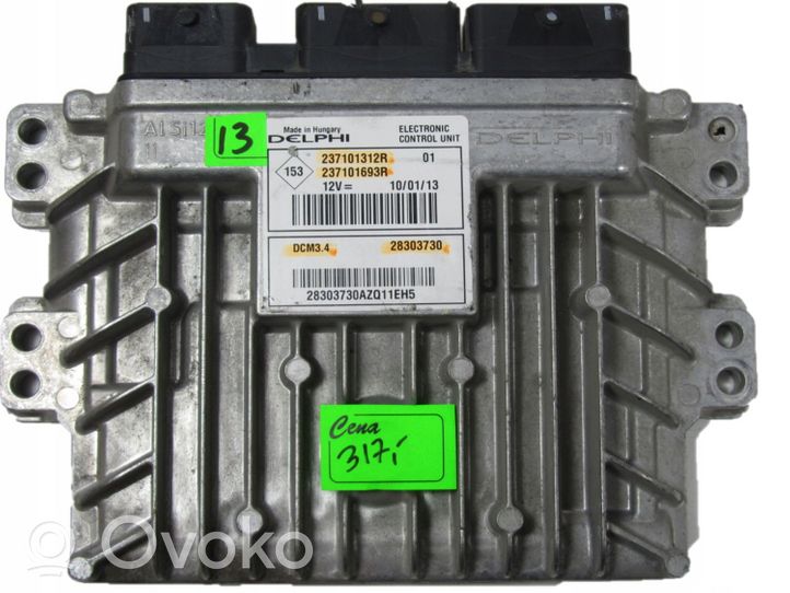 Smart ForTwo II Calculateur moteur ECU 237101312R