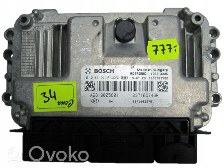 Renault Twingo III Sterownik / Moduł ECU 0261S12525