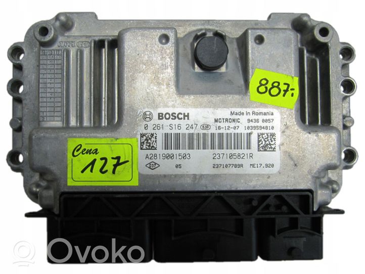 Renault Twingo III Sterownik / Moduł ECU 237105821R