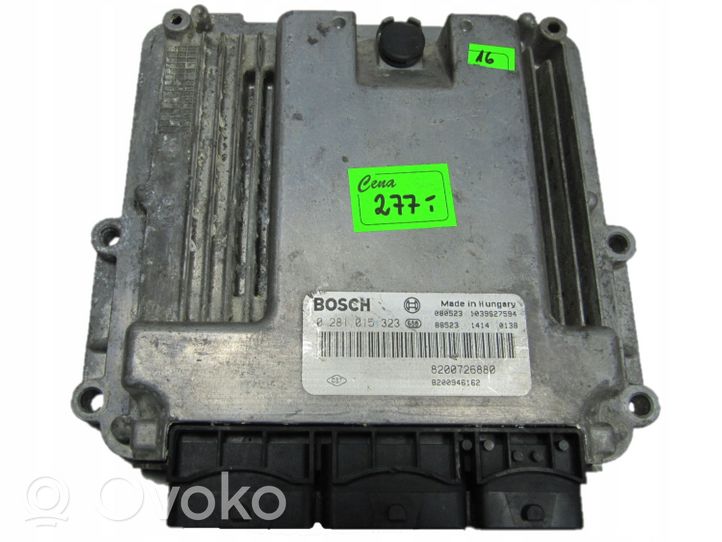 Renault Laguna II Sterownik / Moduł ECU 0281015323