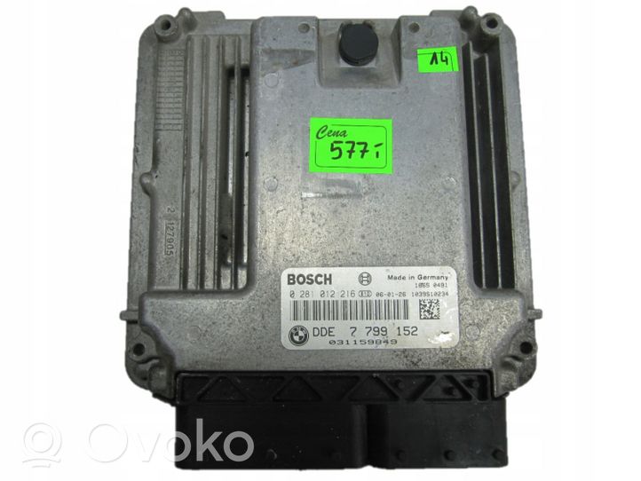 Mini One - Cooper R50 - 53 Calculateur moteur ECU 0281012216