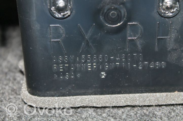 Lexus RX 450H Boczna kratka nawiewu deski rozdzielczej 5566048070