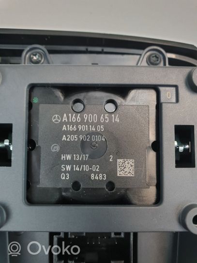 Mercedes-Benz GL X166 Controllo multimediale autoradio A16009006514