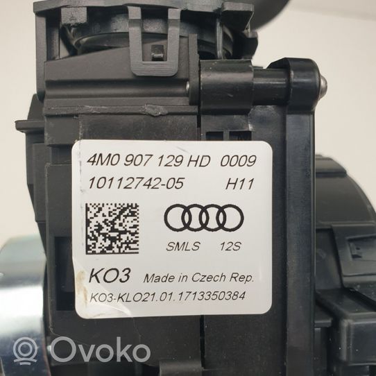 Audi Q7 4M Pyyhkimen/suuntavilkun vipukytkin 4M0907129HD