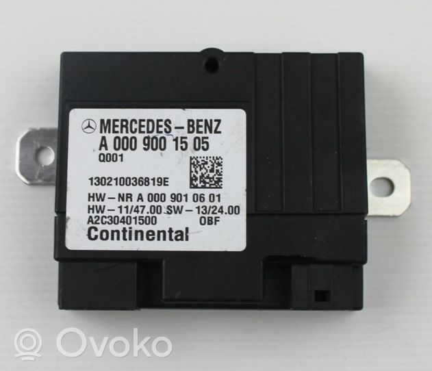 Mercedes-Benz S W222 Centralina/modulo motore iniezione A0009001505