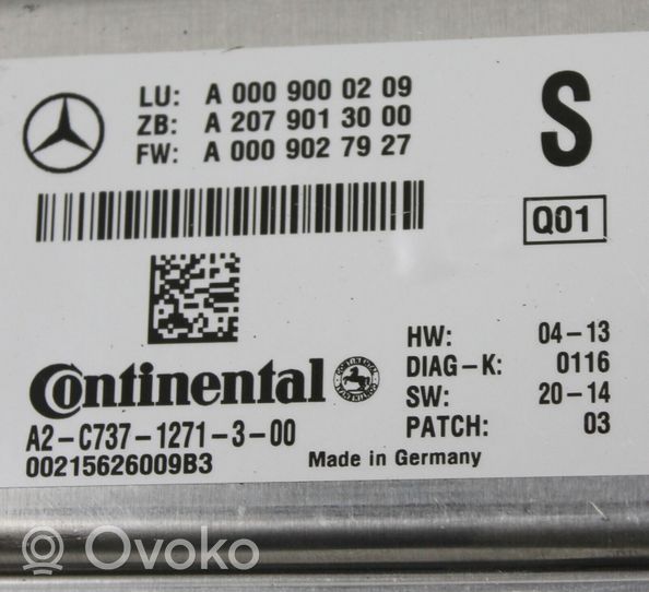Mercedes-Benz GLA W156 Tuulilasin tuulilasikamera A0009000209