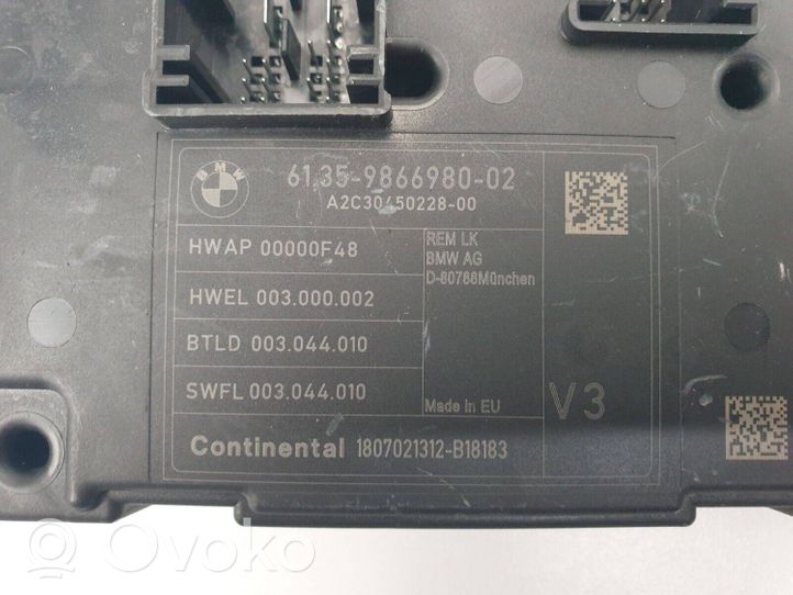 BMW 3 F30 F35 F31 Module confort 003000002