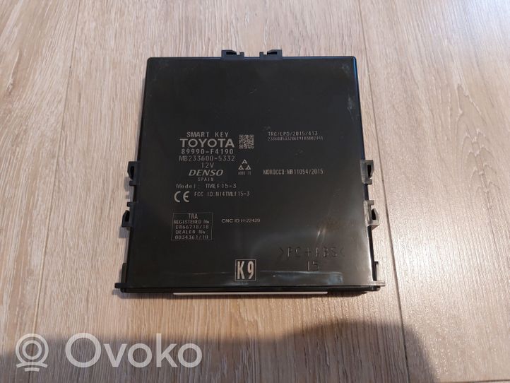 Toyota C-HR Module de contrôle sans clé Go 89990F4190