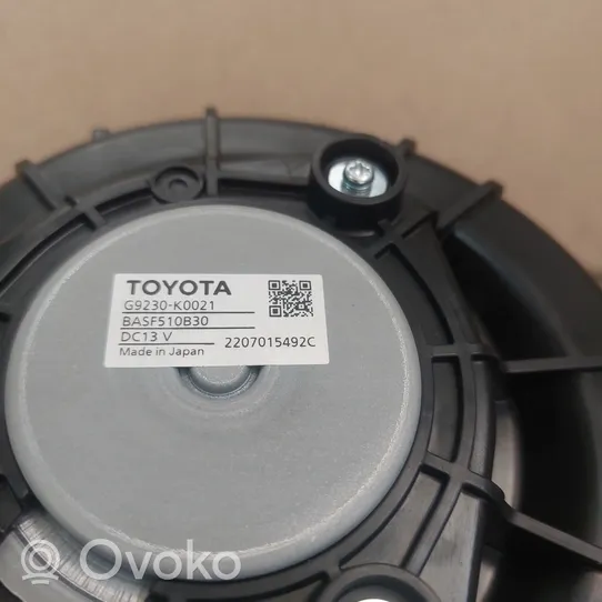 Toyota Yaris XP210 Hibrīda / elektriskā transportlīdzekļa akumulatora ventilators G9230K0021