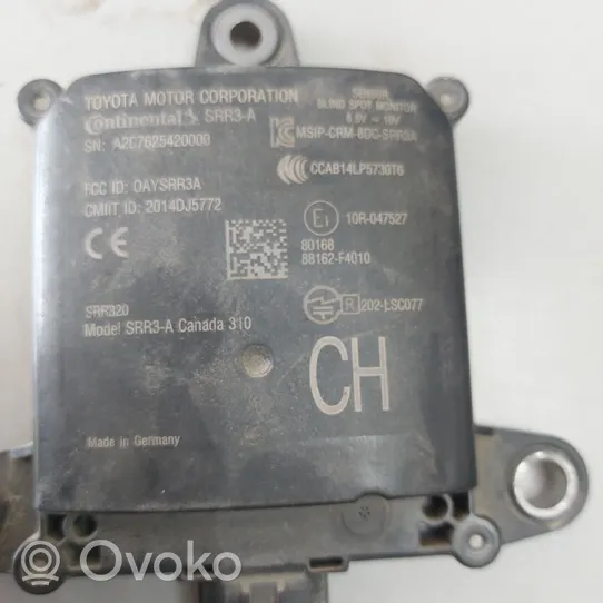 Toyota C-HR Capteur radar d'angle mort 80168F4010