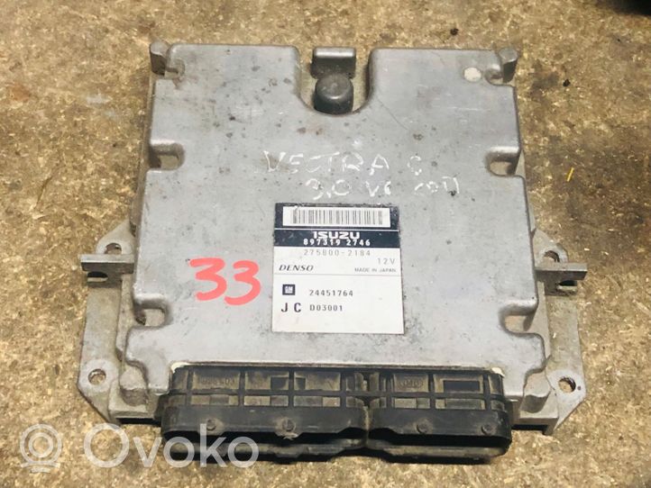 Opel Vectra C Komputer / Sterownik ECU silnika 275800-2184